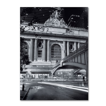 Chris Bliss 'Grand Central Night' Canvas Art,14x19